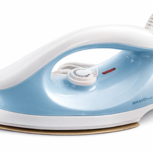 bravo plus 1000w electric dry iron with non stick soleplate | adjustable temperature control